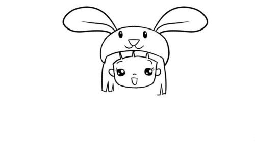 全身漂亮小女孩简笔画怎么画 可爱呆萌小女孩简笔画图片大全
