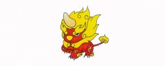 如何画年兽简笔画？